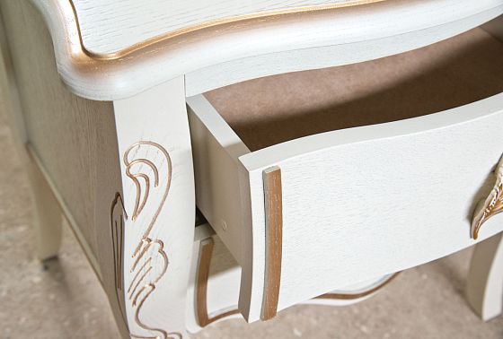 Тумба прикроватная "Трио" массив и шпон дуба 8