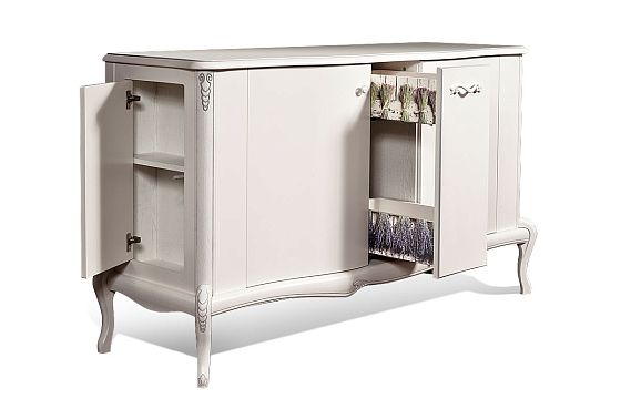 Тумба "Флерон" массив и шпон бука 2