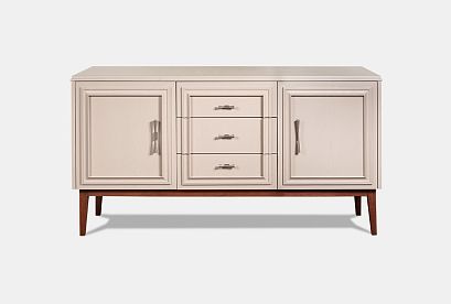 Тумба "Сакраменто" 3 (с ящиками); *А-016.49; марципан, орех