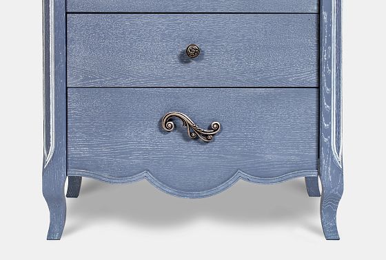 Комод "Катрин" высокий массив и шпон дуба 3