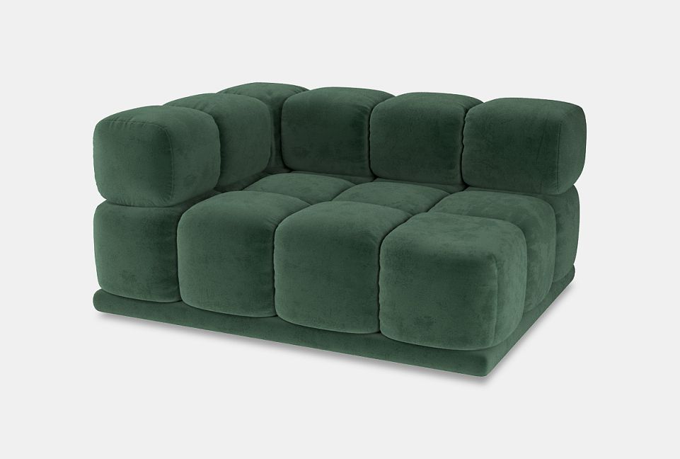 "Киото" секция оттоманка; 9R; правая; начальная группа ткани