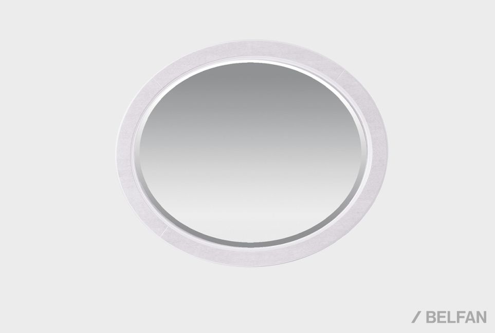 Зеркало овальное "Стюарт" массив дуба 1