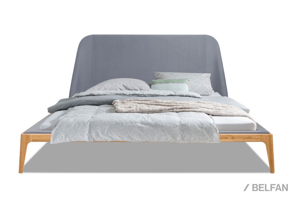 Кровать "Geneva" (мягкое изголовье) массив дуба 2