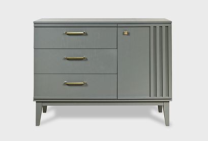 Комод "Чикаго" (3 ящика); *ВМФ-1769; платина