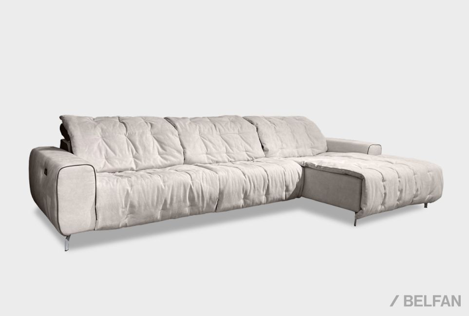 "Грей" диван с оттоманкой 1