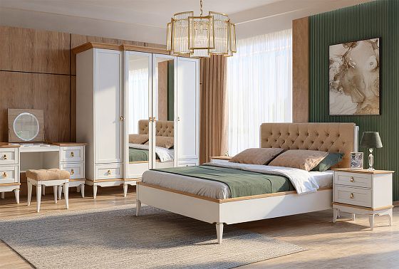 Тумба прикроватная "Стюарт" массив и шпон дуба 2