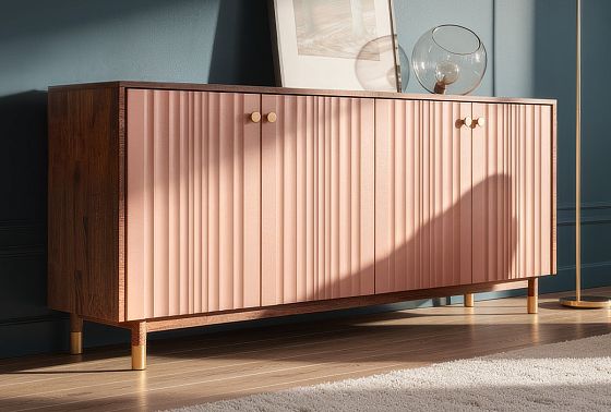 Тумба "Меридиан" 4 массив дуба, МДФ 8