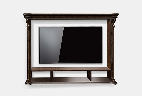 Полка "Алези 1" массив и шпон дуба 2