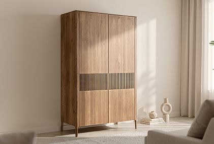 Шкаф для одежды 2-х дверный "Бергамо"