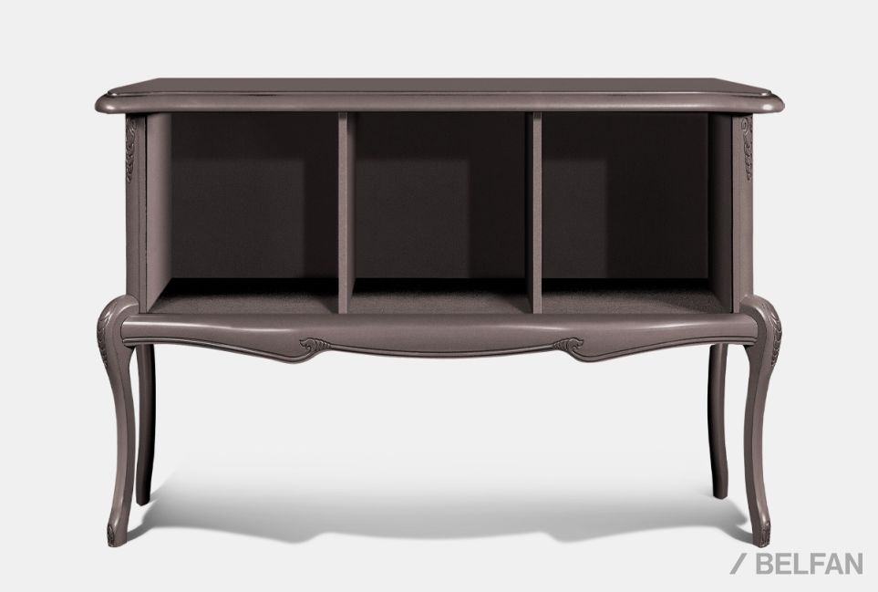 Консоль "Флерон" массив и шпон бука 1