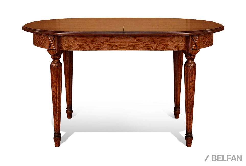 Стол обеденный "Верди Люкс 10" массив и шпон дуба 1