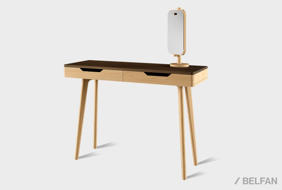 Стол туалетный "Элва" B-2 массив и шпон дуба 1