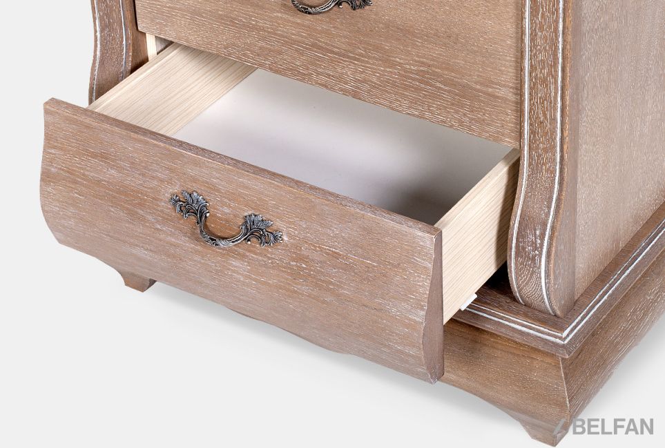 Комод высокий "Тэфи" 01 массив и шпон дуба 4