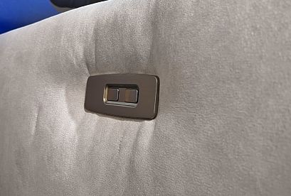 "Грей" диван с оттоманкой; раскл.; 1EL+10W+8R; Реклайнер; Nashville 01(38926)+Oracul 290(30737) (гр. 3)