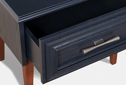 Тумба прикроватная "Сакраменто"; *А-016.03; сумеречный, орех