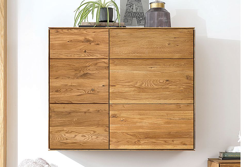 Шкаф навесной "Гринвуд" 2; бейц-масло