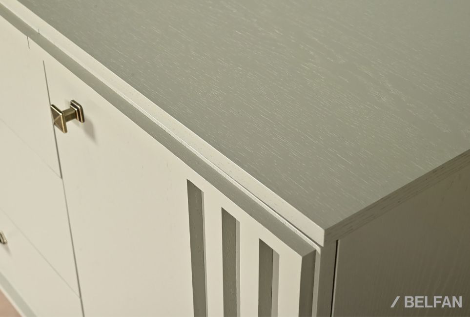 Комод "Чикаго" (3 ящика) массив и шпон дуба 4