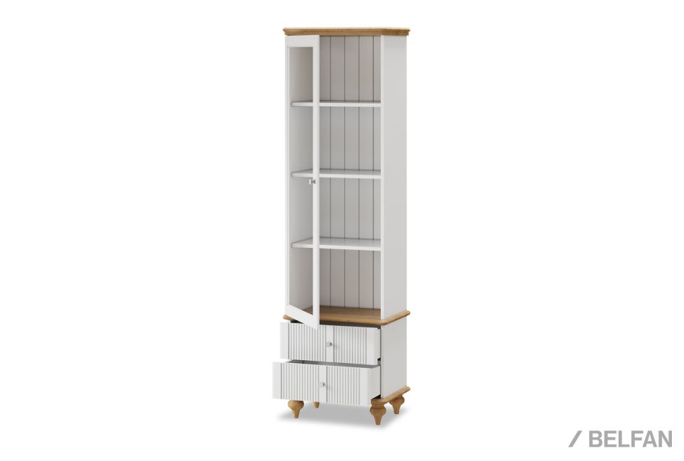 Шкаф для посуды "Рандеву" 12 массив сосны 3