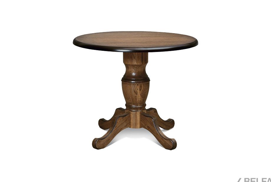 Стол журнальный "Верди Люкс 5" массив и шпон дуба 1