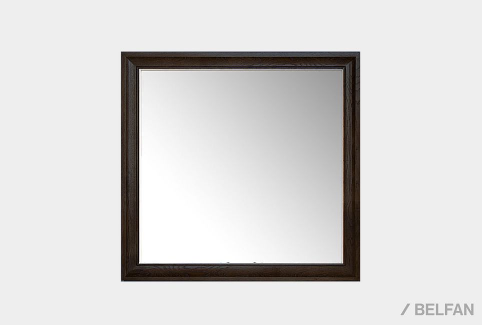 Зеркало "Соната" (без декора) массив и шпон дуба 3