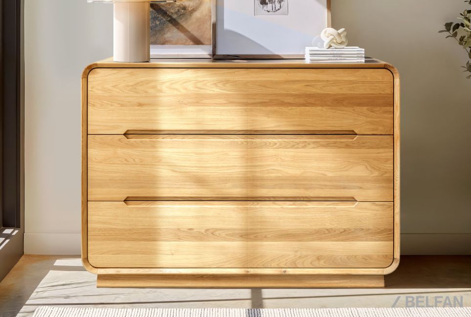 Комод "Монблан" 3 массив дуба 1