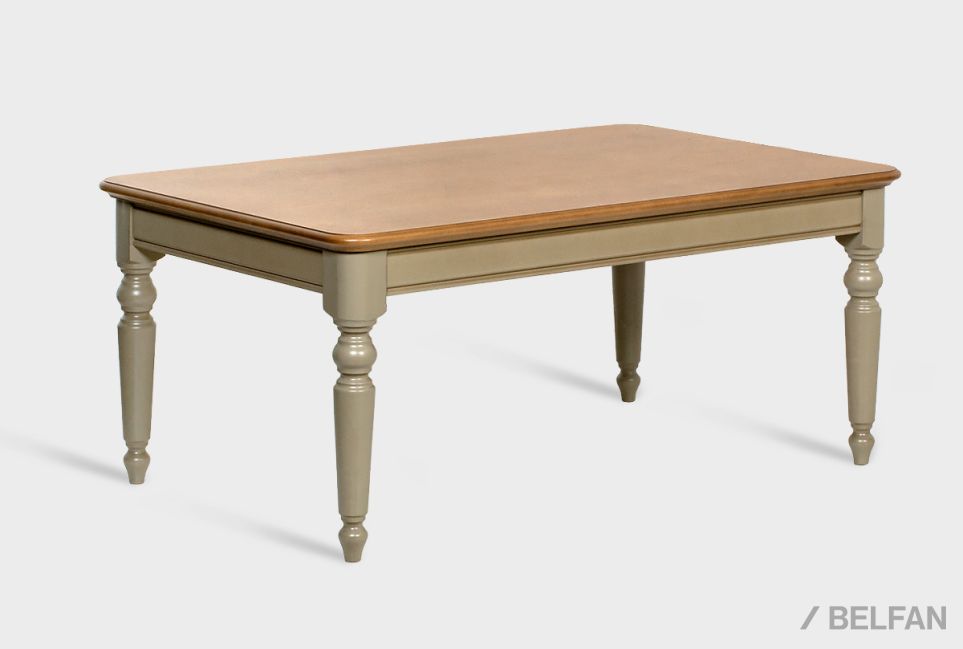 Стол журнальный "Оливия" массив и шпон ольхи 1