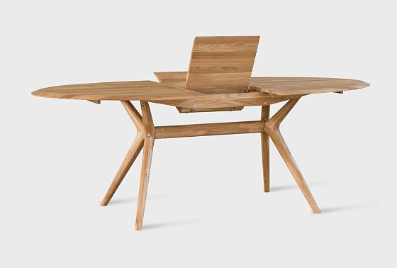 Стол обеденный "Кармен" (раскладной) массив дуба 7