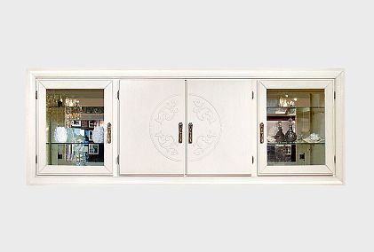 Шкаф навесной 4-х секционный "Соната" (без декора)