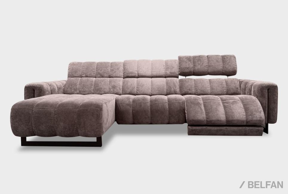 "Дженеси" диван с оттоманкой 1