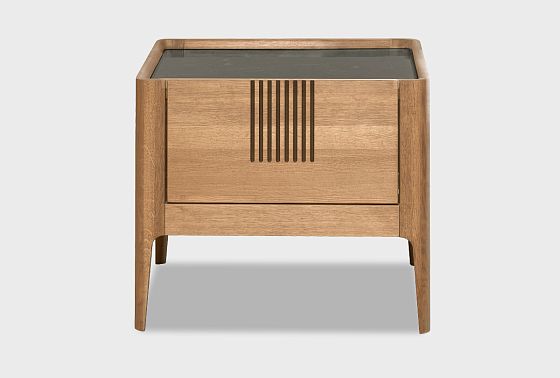 Тумба прикроватная "Бергамо" массив дуба 11