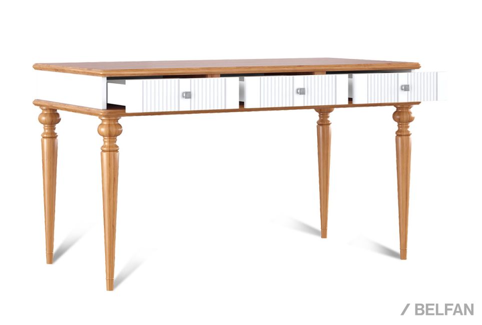 Стол письменный "Рандеву" 003 массив сосны 3