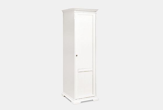 Шкаф 1-но дверный для прихожей "Лика" (правый) массив и шпон дуба 4