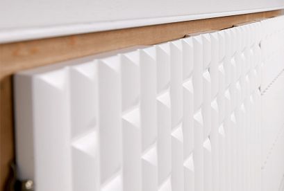 Тумба "Армония" 4 (с ящиками); *ММ-435-26; айвори + классик