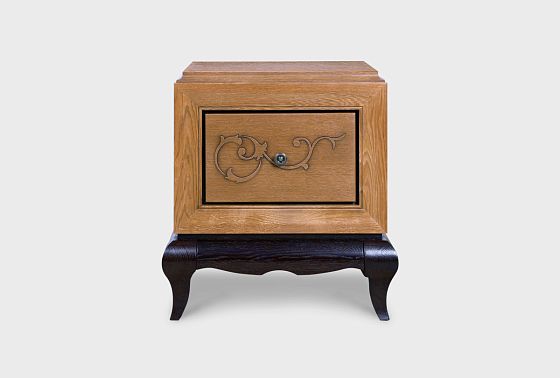 Тумба прикроватная "Соната" массив и шпон дуба 5