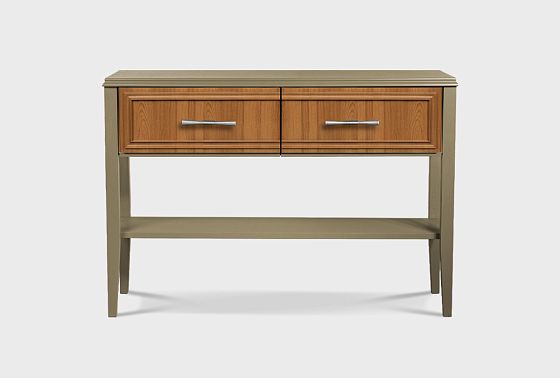 Стол-консоль "Сакраменто" массив и шпон дуба, МДФ 4