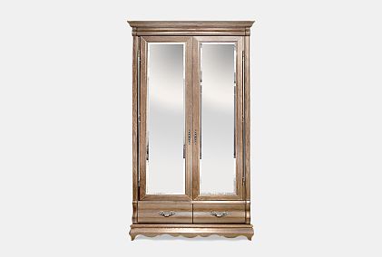 Шкаф для одежды "Тэфи" 2-х дв. с зеркалом