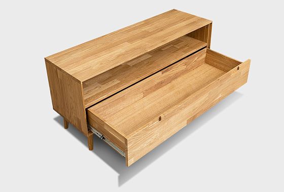 Тумба под ТВ "Ирвинг" 2 массив дуба 7