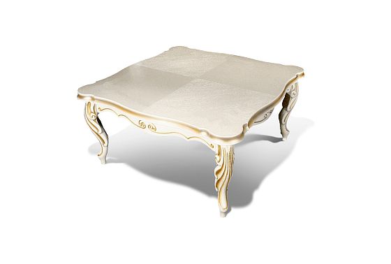 Стол журнальный "Луи" квадратный массив и шпон дуба 3