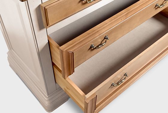 Комод "Оливия" массив и шпон ольхи 13