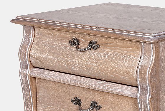 Комод высокий "Тэфи" 01 массив и шпон дуба 7