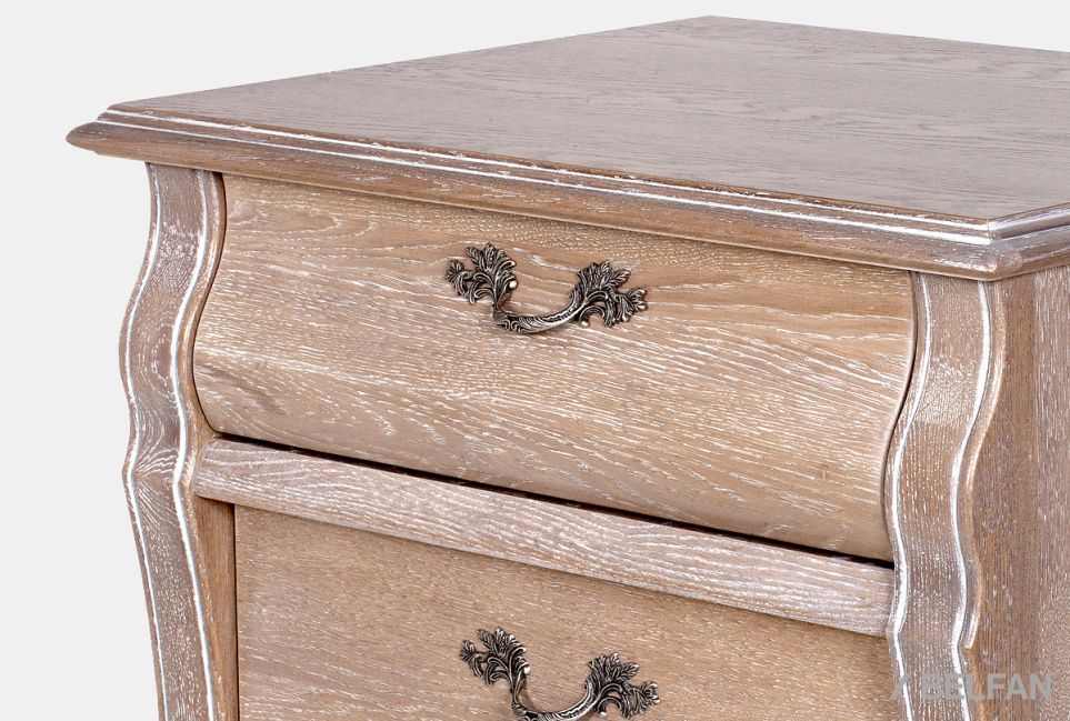 Комод высокий "Тэфи" 01 массив и шпон дуба 3