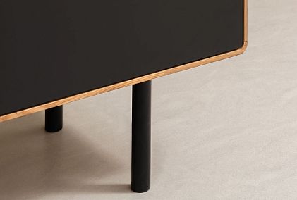 Тумба под ТВ высокая "Норман" 4 с нишей (левая)