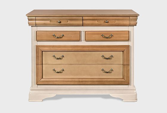 Комод "Оливия" массив и шпон ольхи 13