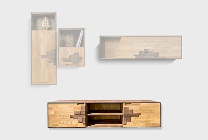 Тумба под ТВ навесная "Ирвинг Дизайн"