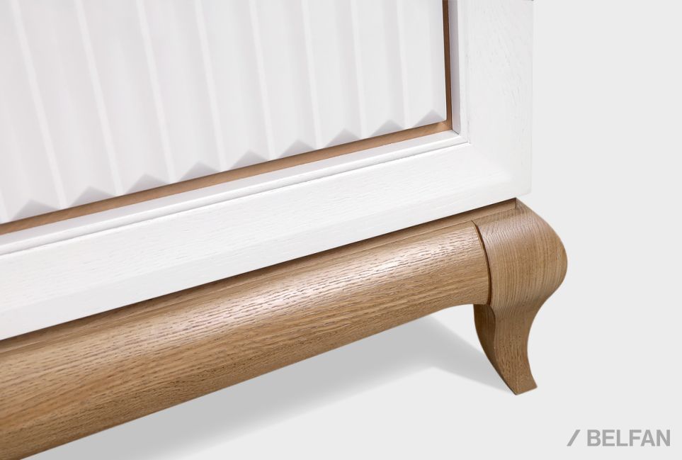 Тумба "Армония" 4 (с ящиками) массив и шпон дуба 6