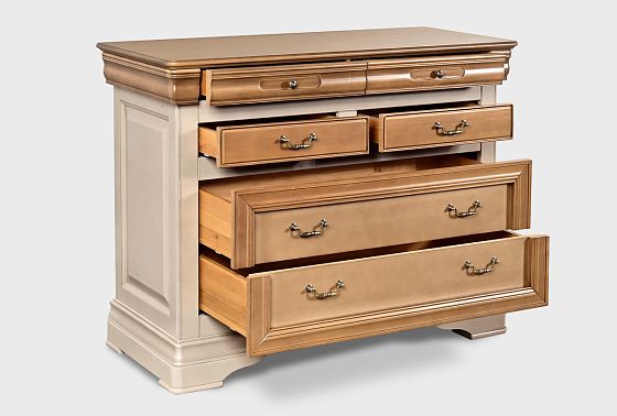 Комод "Оливия" массив и шпон ольхи 13