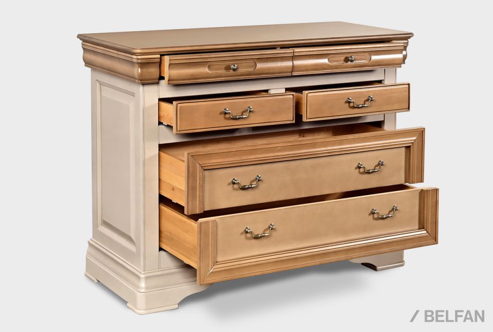 Комод "Оливия" массив и шпон ольхи 9