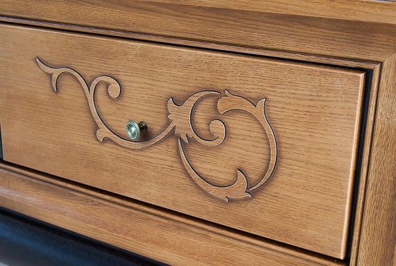 (Соната) Изюминка дизайна - оригинальный объемный рисунок