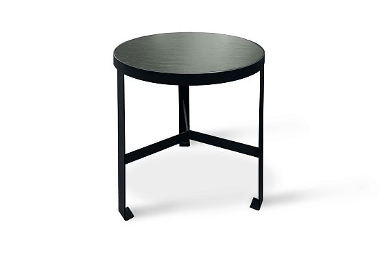 Стол журнальный "Collin" (круглый) малый массив и шпон дуба, МДФ 8