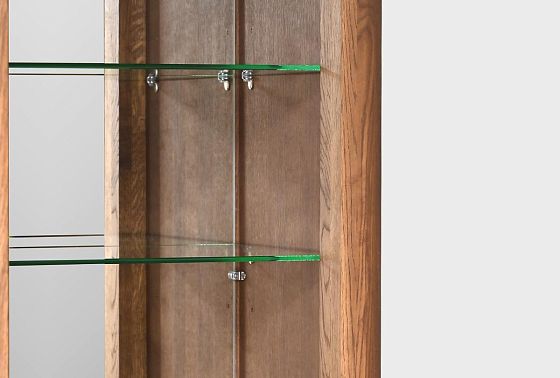 Витрина 1-но дверная "Бергамо" (правая) массив дуба 9